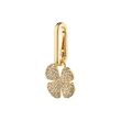 Pilgrim CHARM recycled clover pendant, gold-plated