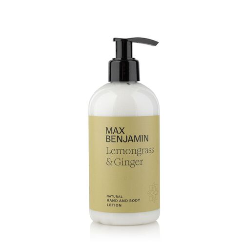 Max Benjamin Lemongrass And Ginger Hand & Body Lotion 300ml