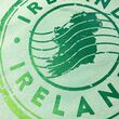 Irish Memories Ireland Stamp ladies T-shirt XS