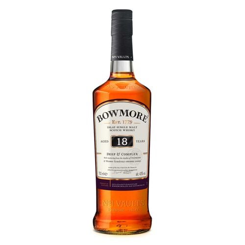 Bowmore 18 Year Old Deep & Complex Scotch Whisky 70cl