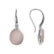 Juvi Designs Tulum Earring in sterling silver with a Rose Quartz gemstone