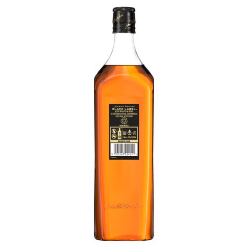 Johnnie Walker Black Blended Scotch Whisky 1L