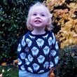 Traditional Craft Kids Navy Sheep Knit Kids Jumper 1/2 Years