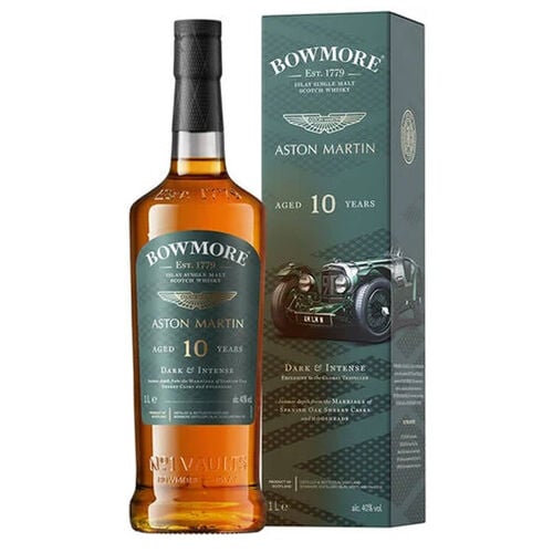 Bowmore 10 Year Old Aston Martin Scotch Whisky 1L