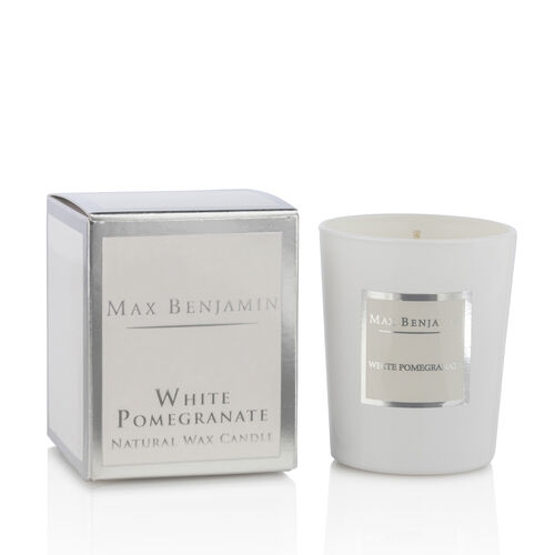 Max Benjamin White Pomegranate Scented Candle