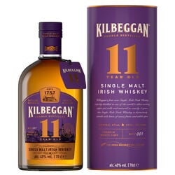 Kilbeggan Kilbeggan 11 Year Old Single Malt Irish Whiskey 70cl
