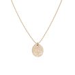 Scribble and Stone 14kt Gold Fill Textured Disc Pendant