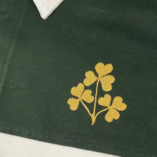 Irish Memories Striped Long Sleeve Rugby T-Shirt S
