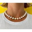 Melissa Curry Pearls & Zing Necklace 