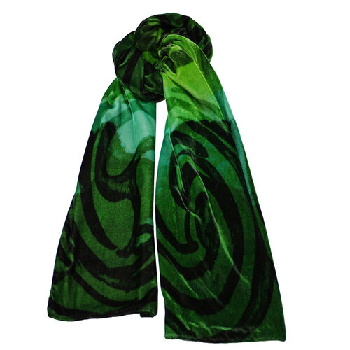 Patrick Francis Celtic Swirl Double Velour Scarf One size