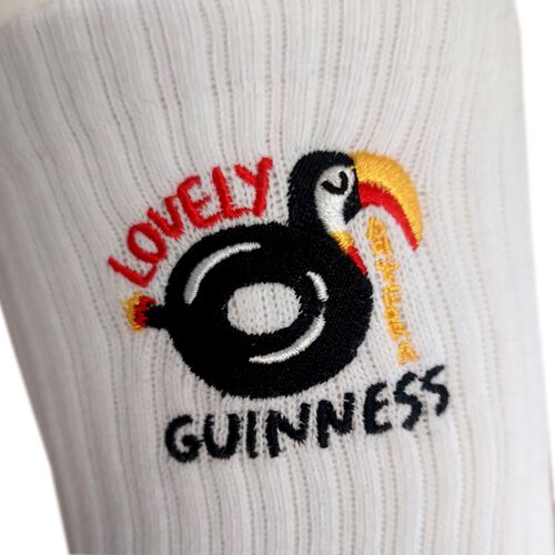 Guinness White Toucan Socks