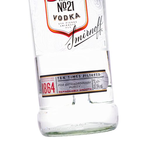 Smirnoff No. 21 Vodka  1L