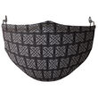 Patrick Francis Patrick Francis Black And Grey Celtic Knot Facemask  One Size