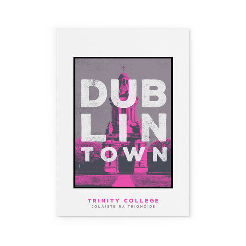 Jando  Dublin Town Trinity College Small Print A4