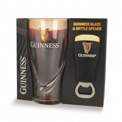 Guinness Pint Glass & Bottle Opener Gift Set