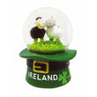 Souvenir Twin Sheep With Hat Base Waterball 45mm