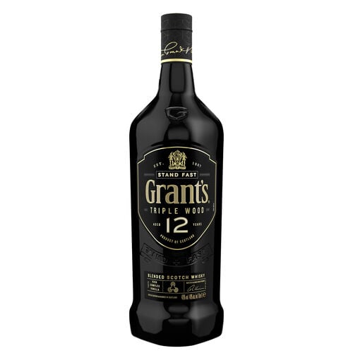 Grant's Triple Wood 12 Year Old Scotch Whisky 1L