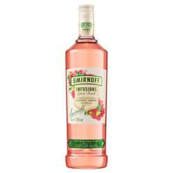 Smirnoff Infusions Raspberry, Rhubarb & Vanilla Vodka  1L