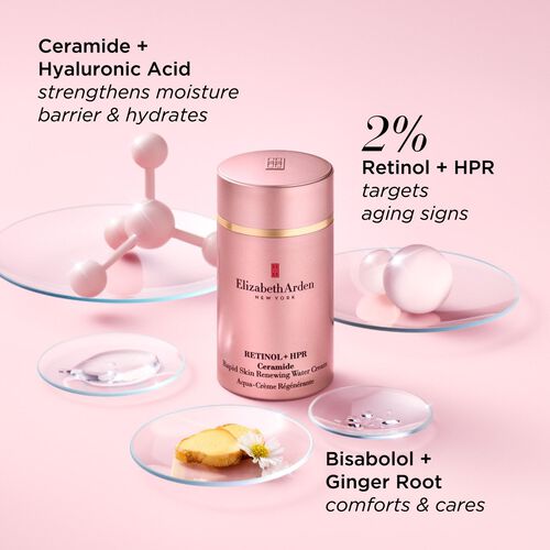 Elizabeth Arden Retinol + HPR Ceramide Rapid Skin Renewing Water Cream  50ml