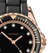 Sekonda Watches Classic Ladies Dress Watch 4743 Black / Rose Gold
