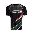 Guinness Black 6 Nations Sub Short Sleeve Mens Performance T  L