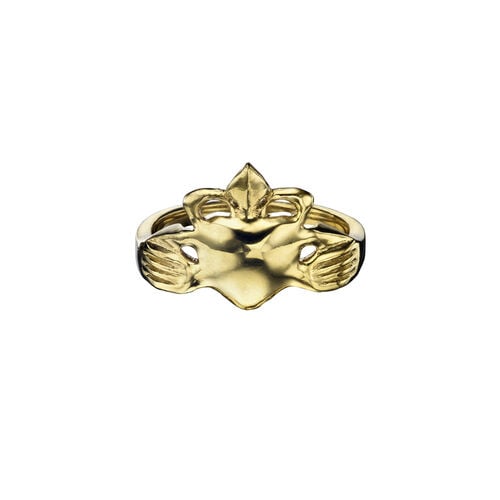 Loinnir Jewellery Claddagh Style 1 Gold Plated Ring L L