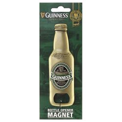 Guinness 3D Metal Bottle Opener Magnet
