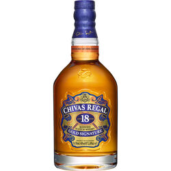 Chivas 18 Year Old Blended Scotch Whisky Scotland  1L
