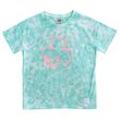 Traditional Craft Kids Ocean Green Tye Dye Pink Shamrock Kids T-Shirt 1/2 Years