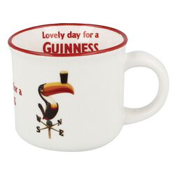 Guinness White Toucan Espresso Mug