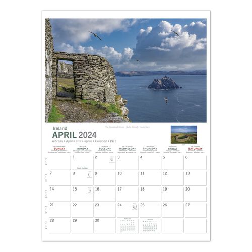 Picture Press Ireland's Ancient Heritage Calendar 2024
