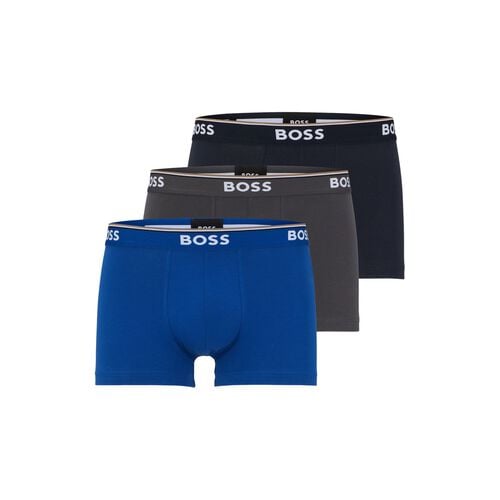 Boss Mens Trunk 3 Pack Open Blue Power