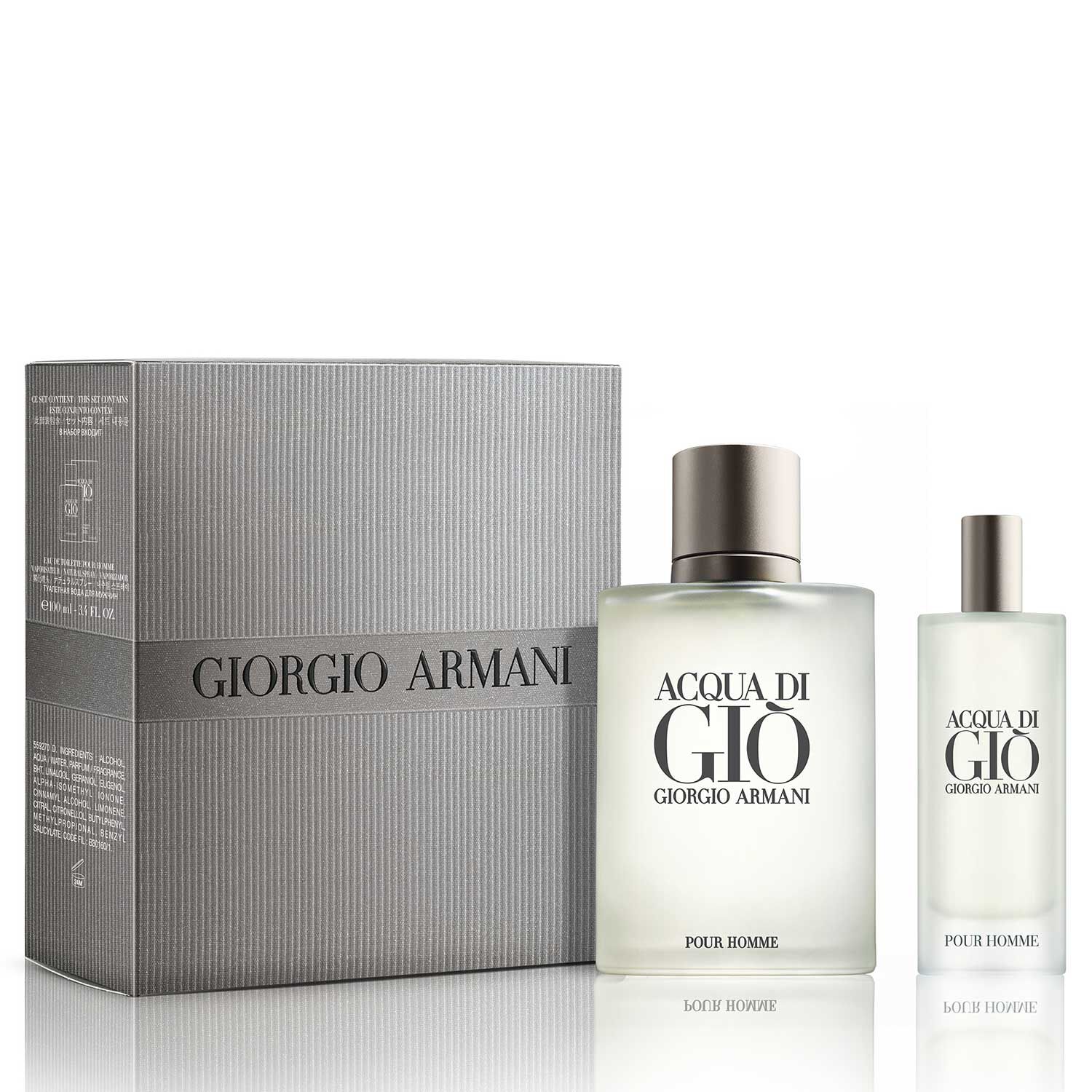giorgio armani travel set