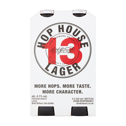 Hope House Hop House 13 Lager Pack  4 x 33cl