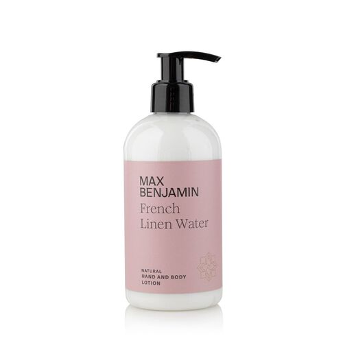 Max Benjamin French Linen Water Hand & Body Lotion  300ml