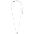 Pilgrim SHEA recycled crystal pendant necklace silver-plated