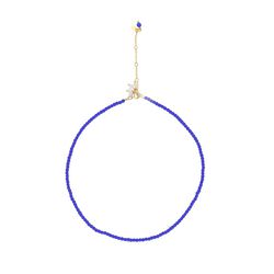 Melissa Curry ZING NECKLACE  Blue Neon