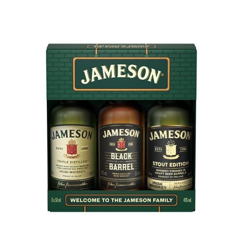 Jameson Family Miniature Pack 3x50ml