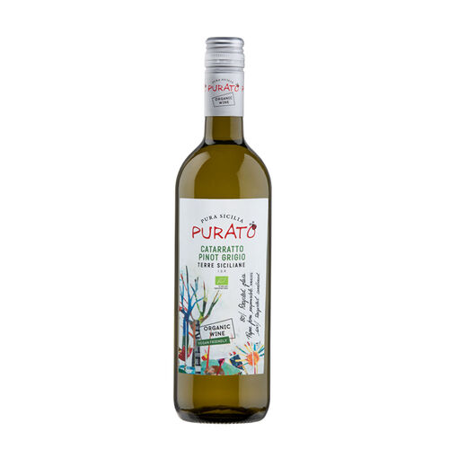 Purato Catarratto-Pinot Grigio Terre Siciliane IGP White Wine 75cl