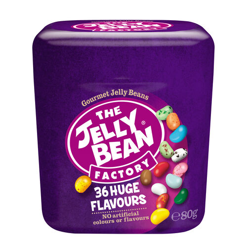 The Jelly Bean Factory 36 Huge Flavours Grab and Go  80g