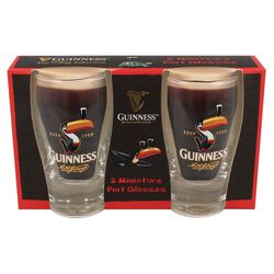 Guinness Toucan Mini Pint Glass 2 Pack