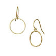 Tumulus Drop Earrings Gold Plated