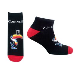 Guinness Black and Burgundy Socks