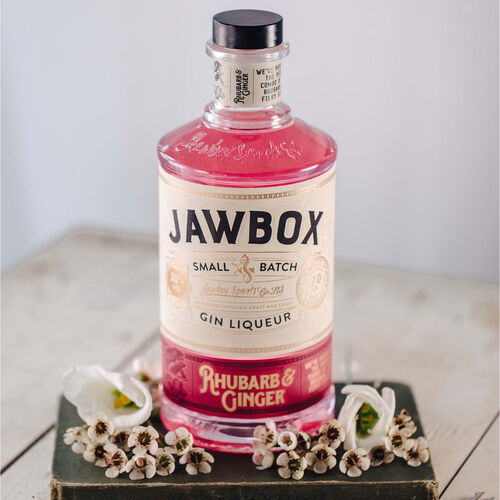 Jawbox Jawbox Rhubarb & Ginger Gin Liqueur  70cl