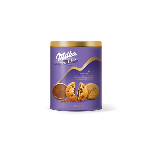 Milka Milka Biscuits Assorted Tin  248g