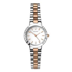 Sekonda Watches Ladies Fashion Watch 2353 Rose Gold and Silver strap