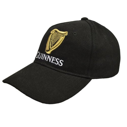 Guinness Guinness Black Baseball Cap With Gold Logo
