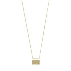 Pilgrim PULSE recycled pendant necklace gold-plated