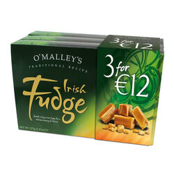 Souvenir O'Malley's Irish Fudge 3pk