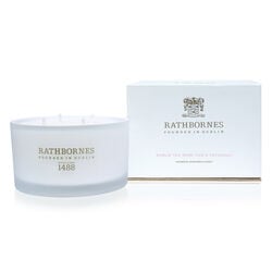 Rathborne Dublin Tea Rose, Oud and Patchouli Scented Luxury Candle